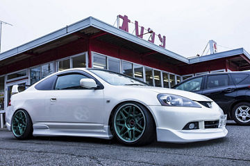 2006 Honda Integra - Motegi MR158 Tsubaki - Green | Motegi